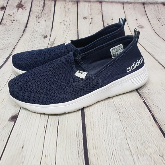 adidas Shoes - Adidas NEO Cloudfoam Ultra Footbed Navy Blue Slip on Sneakers Size 7.5